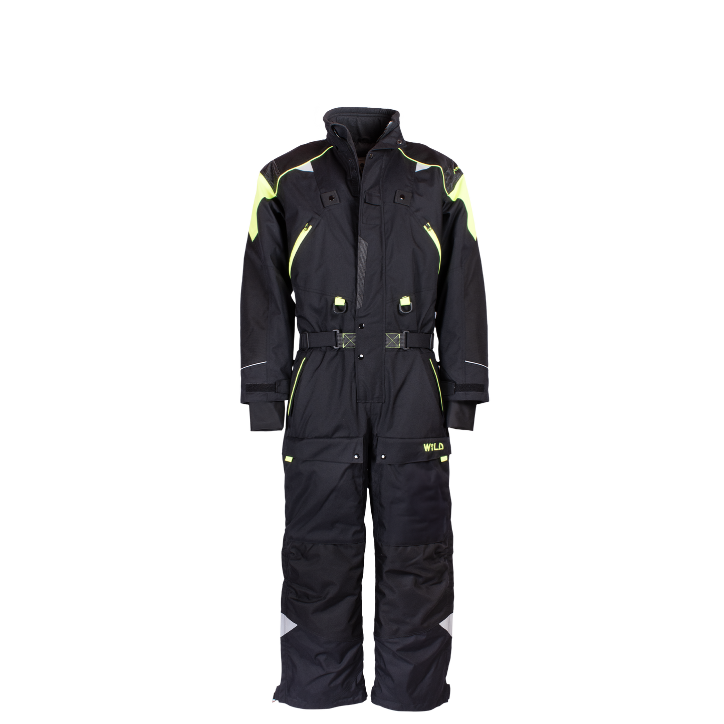 ARCTIC PRO OVERALL (Waterproof, Premium Insulation, Professional) - Florescent Yellow / Black