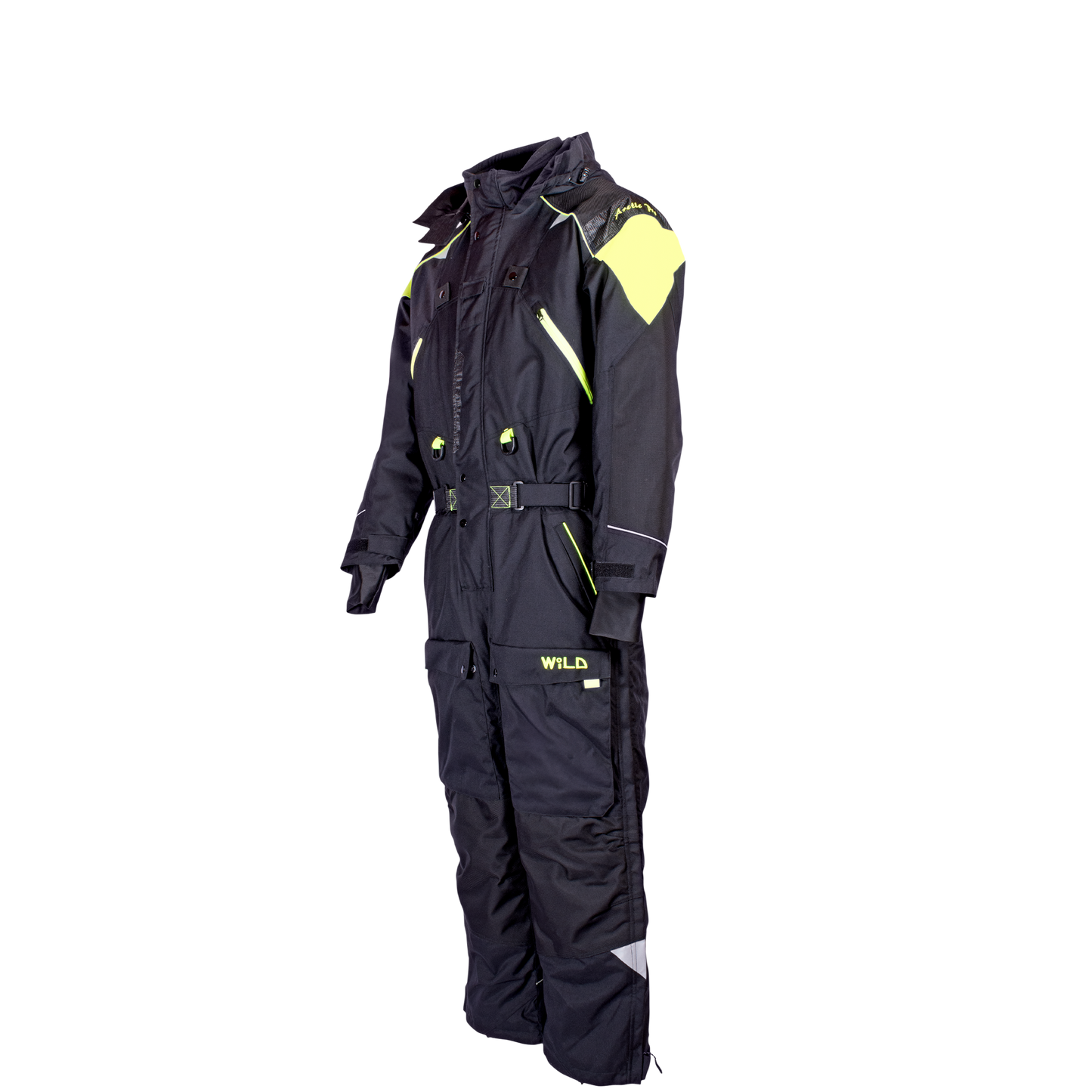 ARCTIC PRO OVERALL (Waterproof, Premium Insulation, Professional) - Florescent Yellow / Black