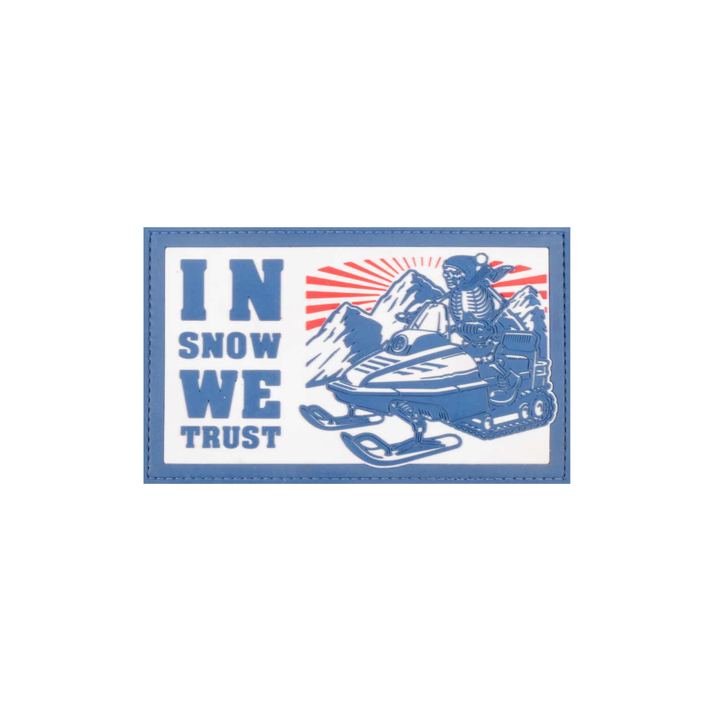 "In Snow We Trust" PATCH