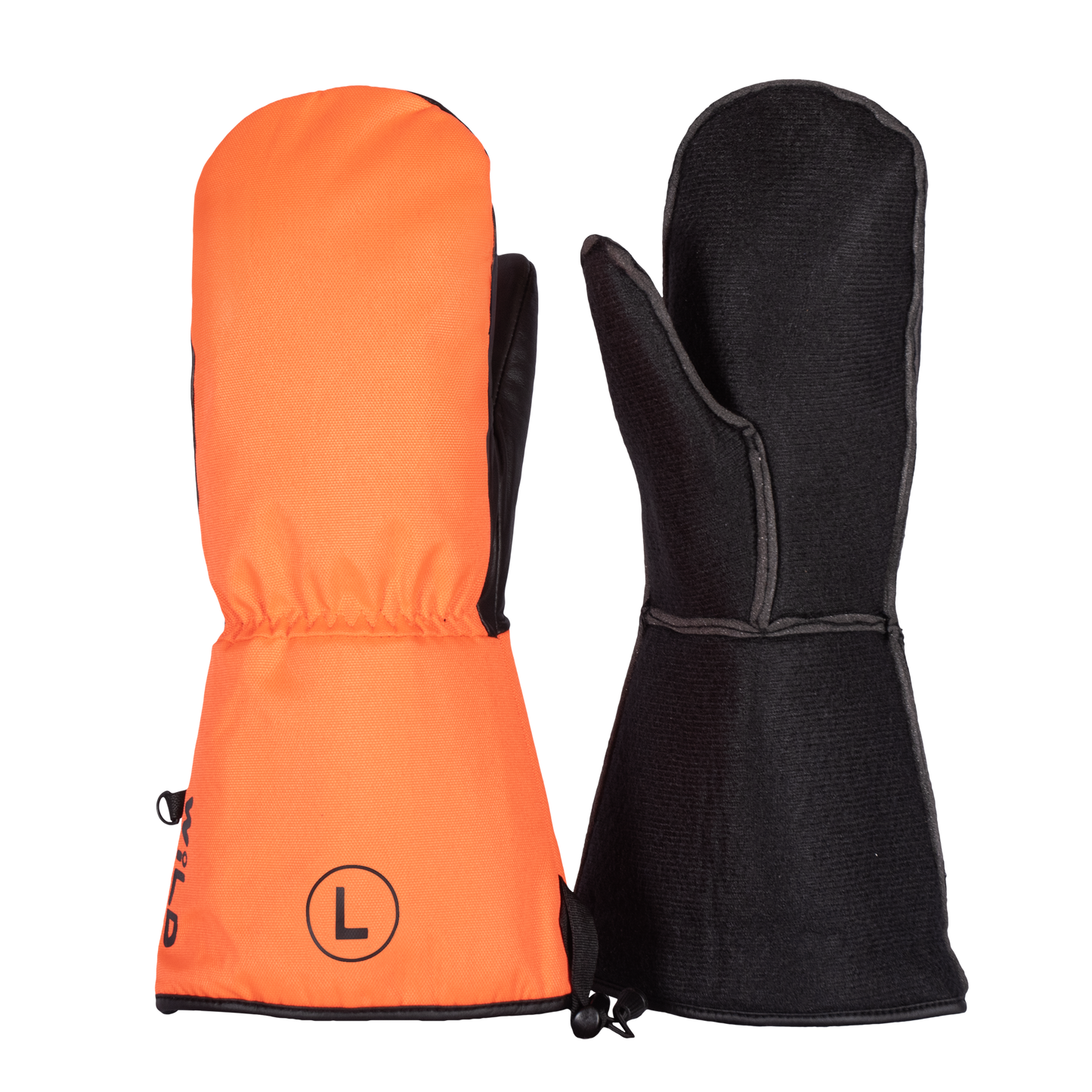 SAFARI MITTENS BASIC - Orange