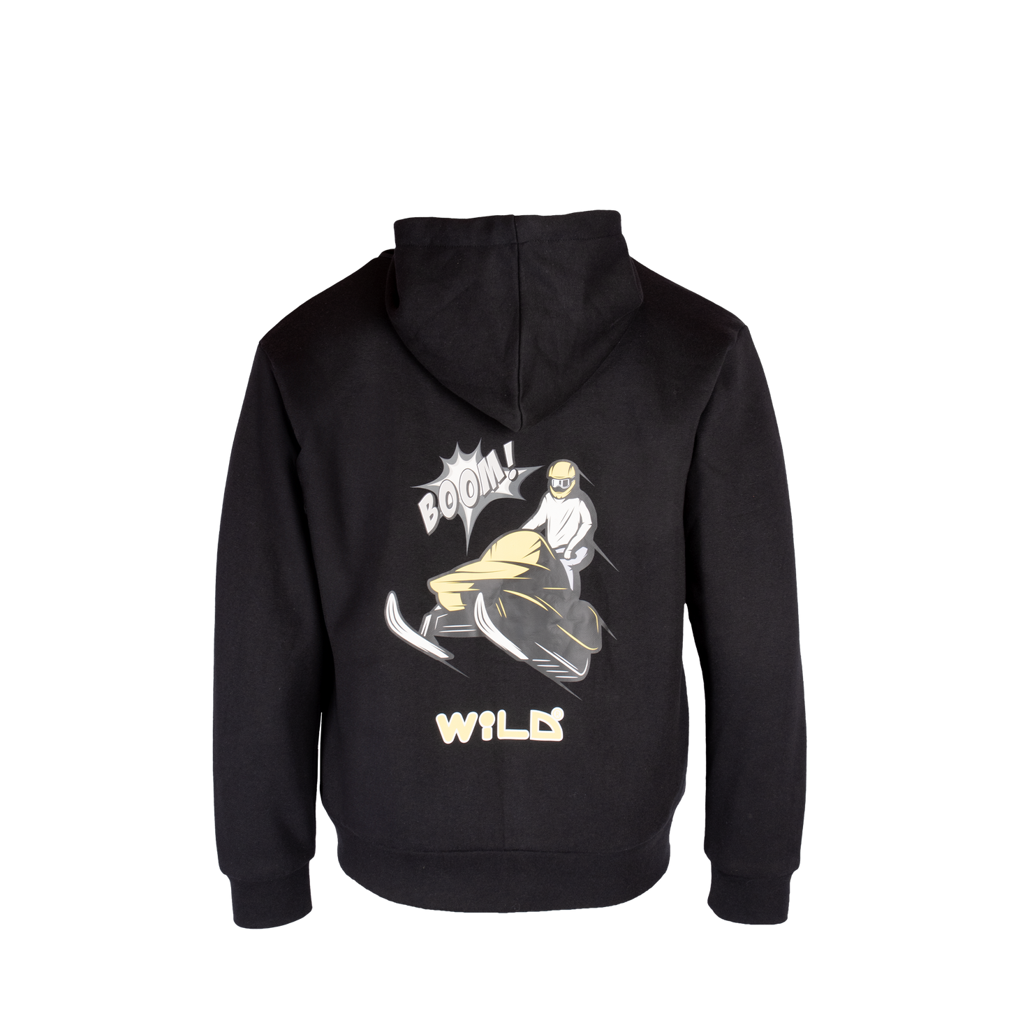 CLASSIC UNISEX HOODIE- “Boom” – Black