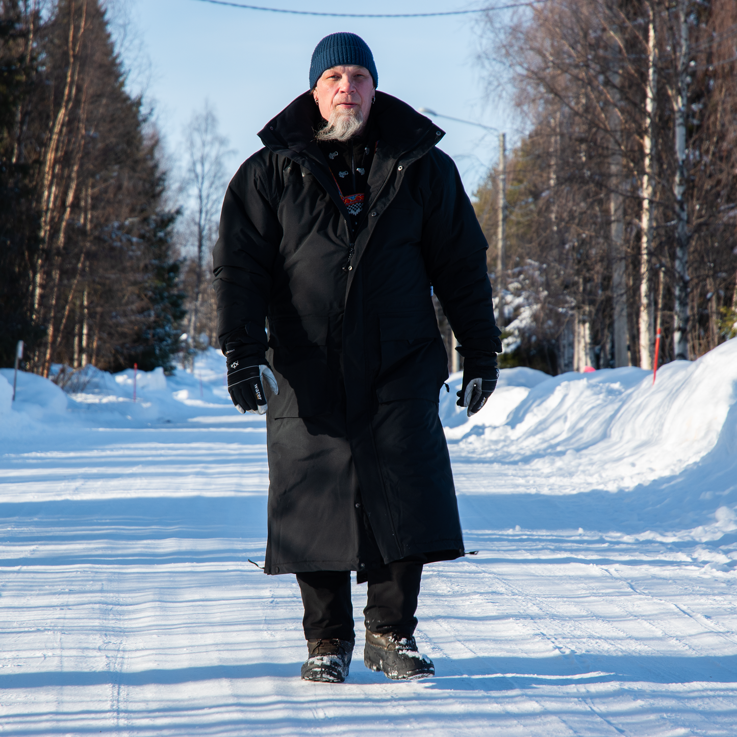POKKA COAT (Water Resistant, Premium Insulation) - Black