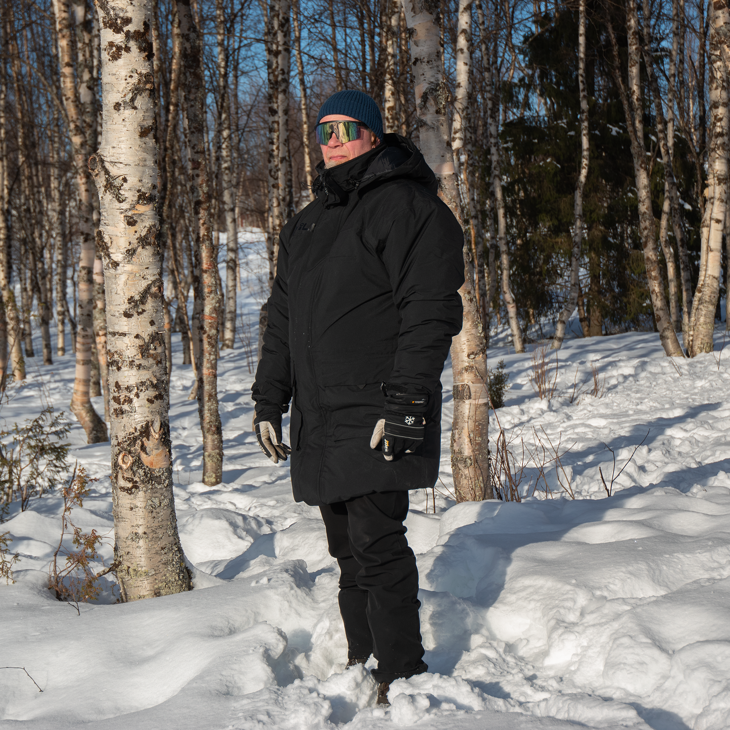 POKKA COAT (Water Resistant, Premium Insulation) - Black