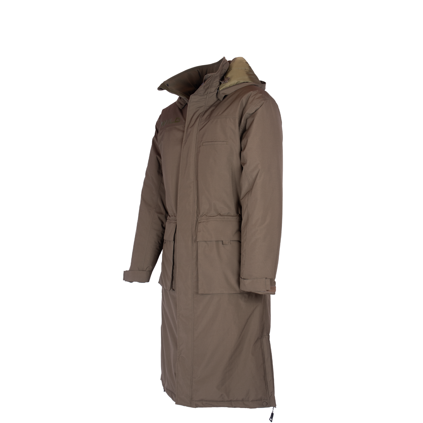 POKKA COAT (Water Resistant, Premium Insulation) - Stonegrey / Olive