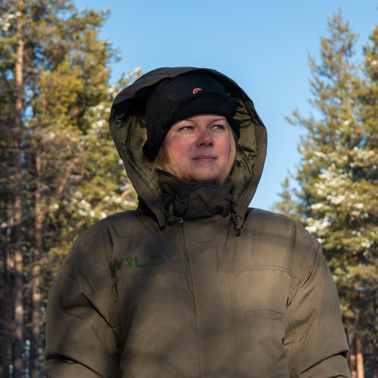 POKKA COAT (Water Resistant, Premium Insulation) - Stonegrey / Olive