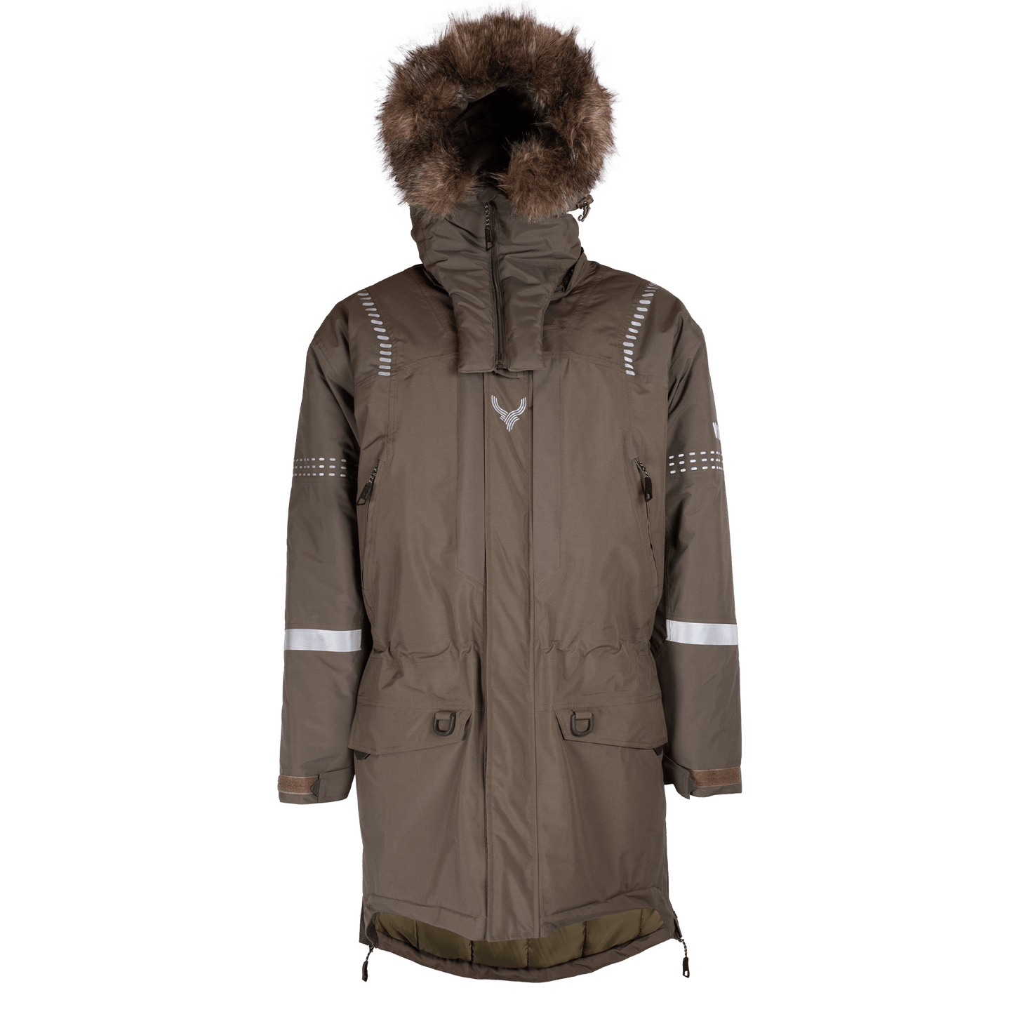 PORO COAT (Waterproof, Premium Insulation) - Stonegrey Olive