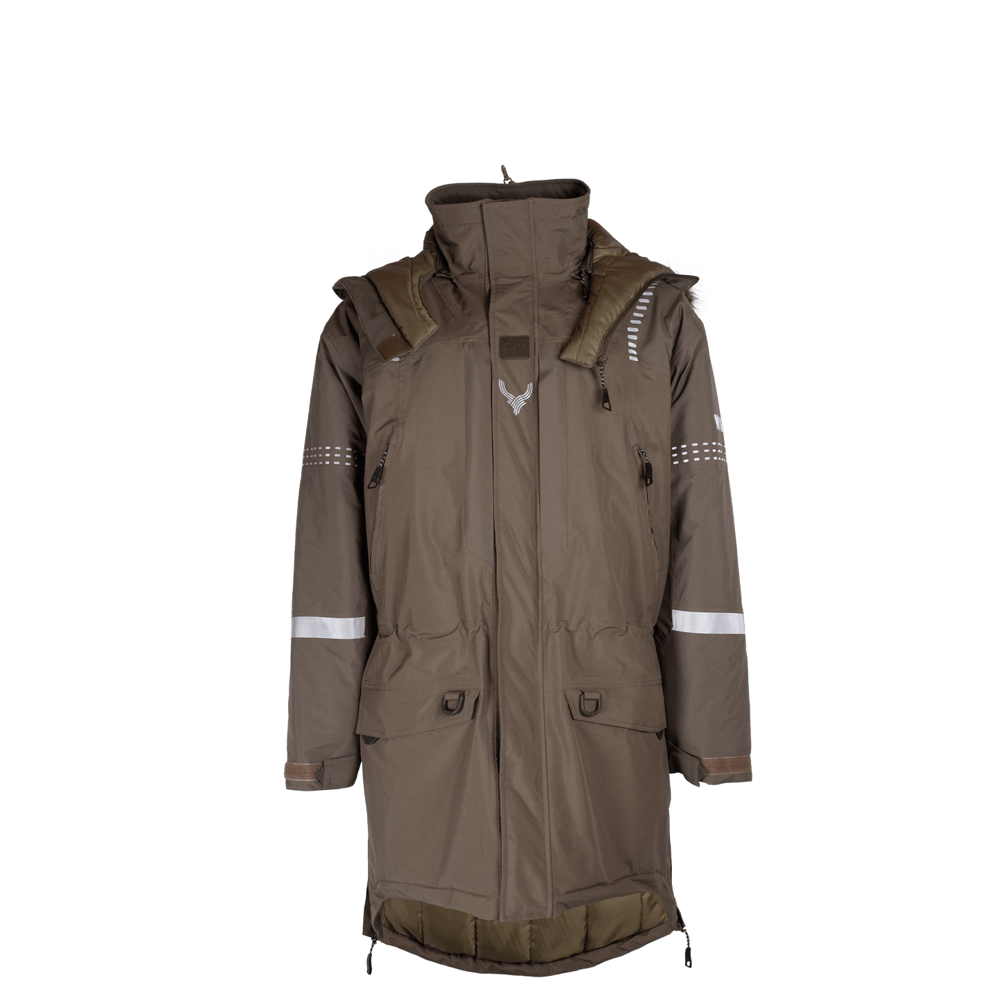 PORO COAT (Waterproof, Premium Insulation) - Stonegrey Olive