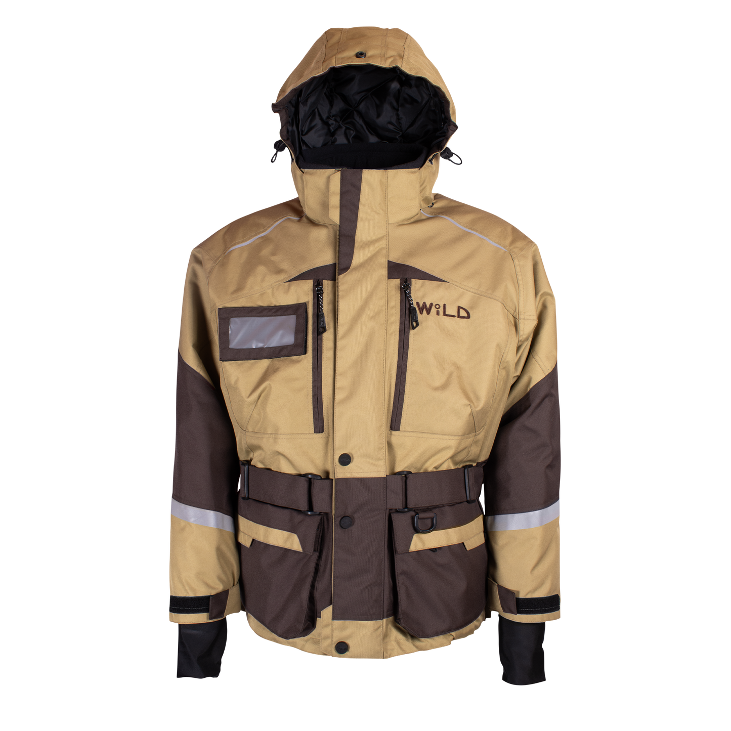 STAFF BASIC JACKET (Water Resistant) - Fuji Yellow / Metallic Brown