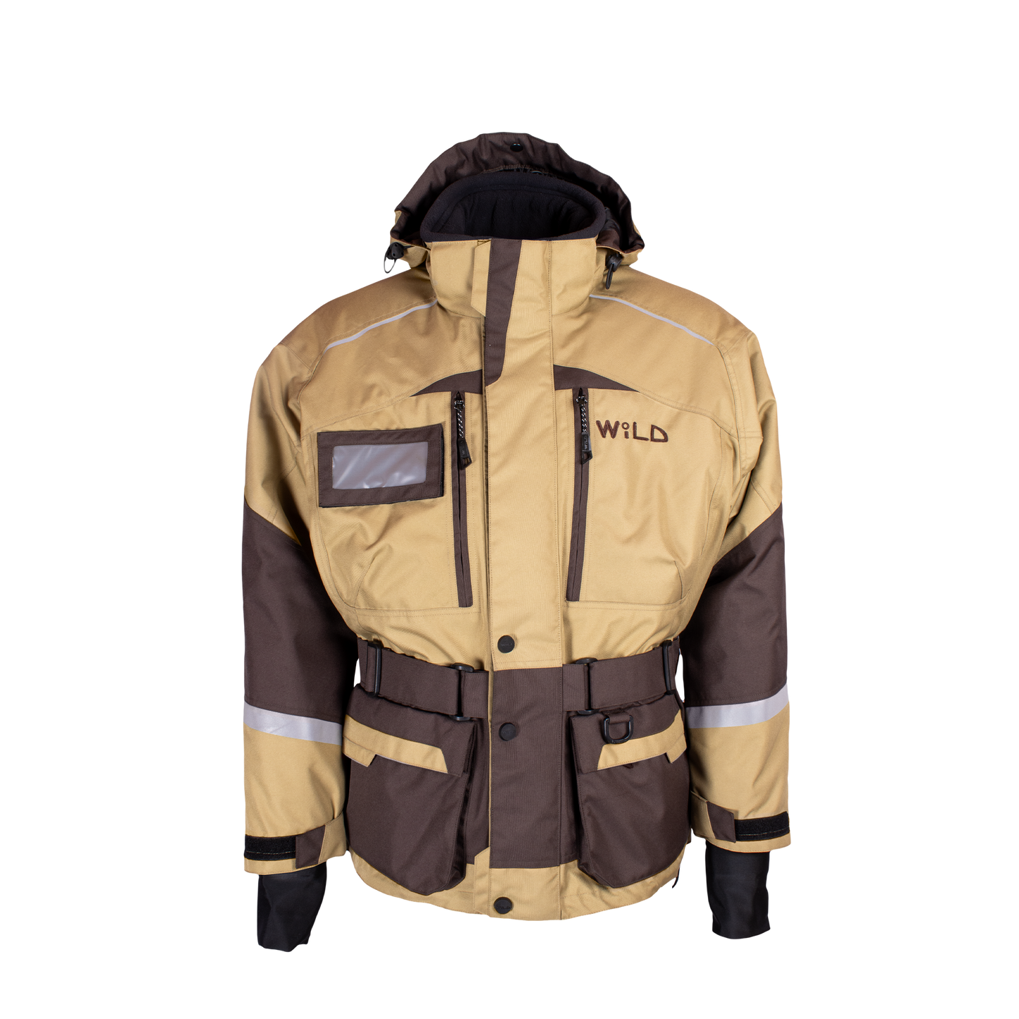 STAFF BASIC JACKET (Water Resistant) - Fuji Yellow / Metallic Brown