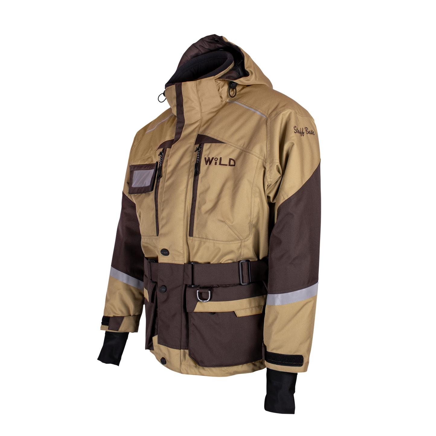STAFF BASIC JACKET (Water Resistant) - Fuji Yellow / Metallic Brown