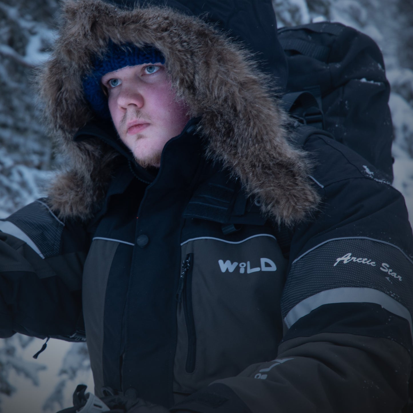 ARCTIC STAR HAALARI (Vedenpitävä, Premium Eriste, Retkikunta) - Musta / Harmaa