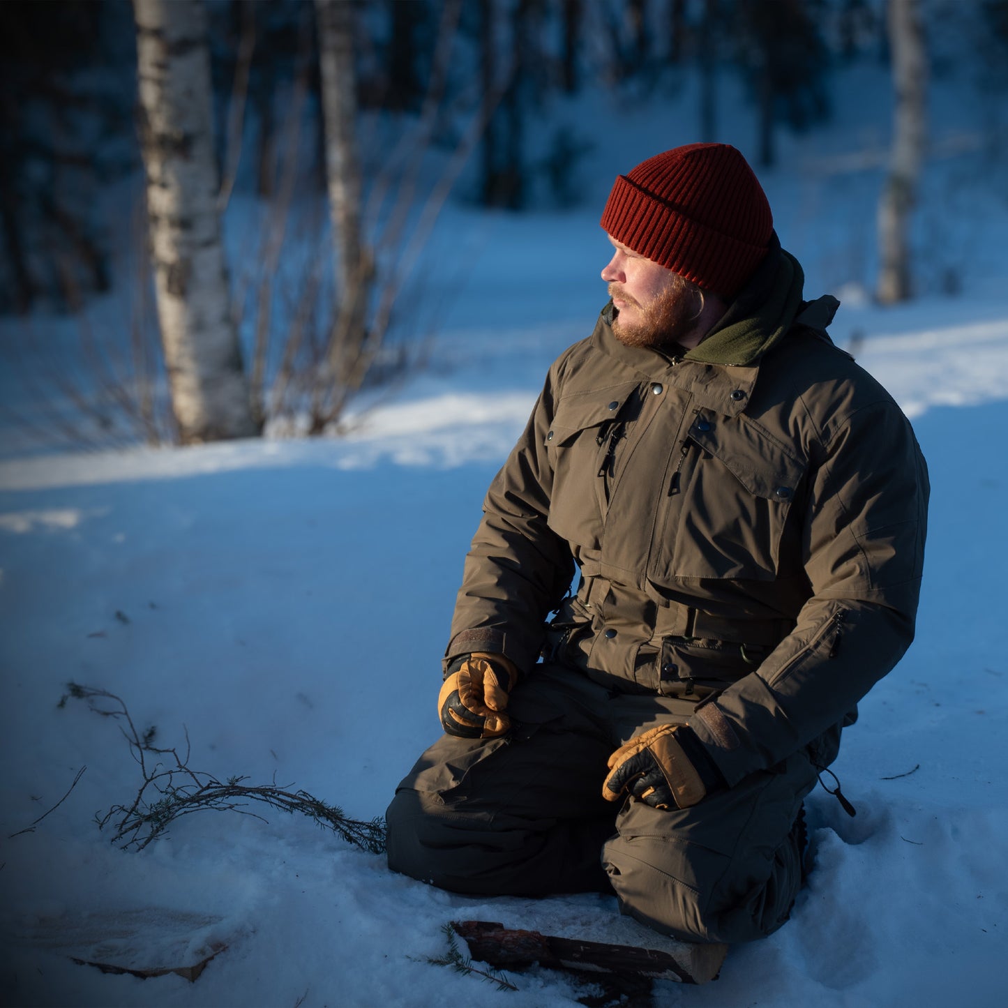ICERAPTOR PANTS (Waterproof, Premium Insulation, Expedition) - Stonegrey / Olive