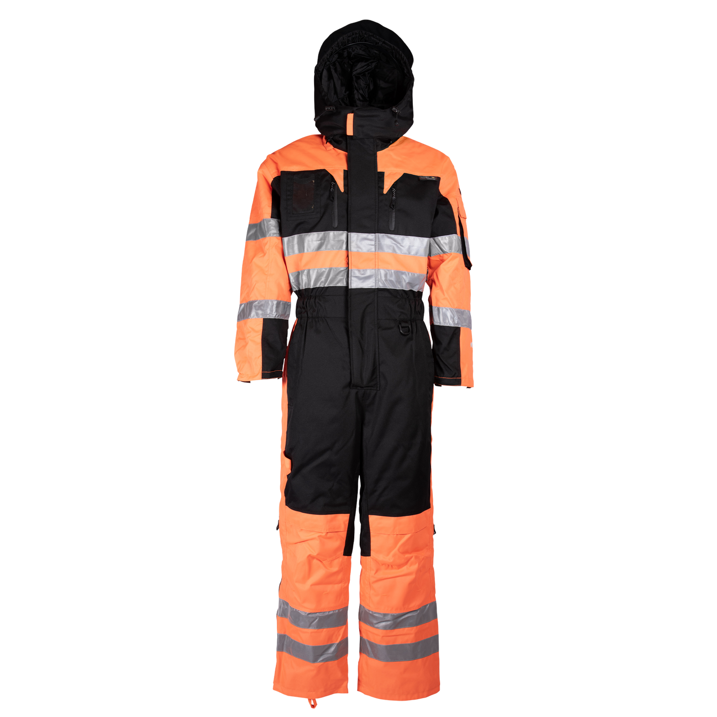 MULTIWORK OVERALL 2020 (Waterproof, Workwear) - Black/Orange