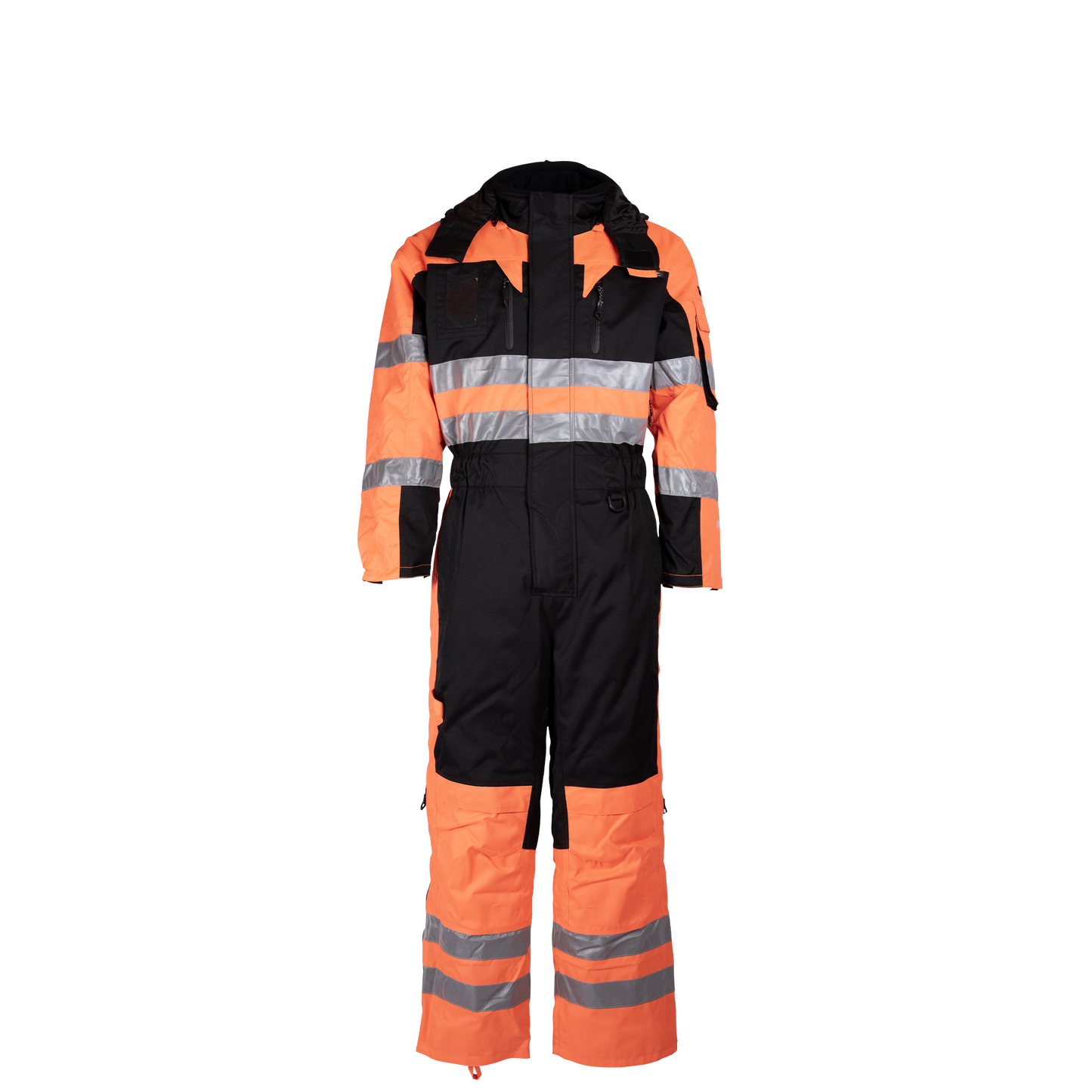 MULTIWORK OVERALL 2020 (Waterproof, Workwear) - Black/Orange