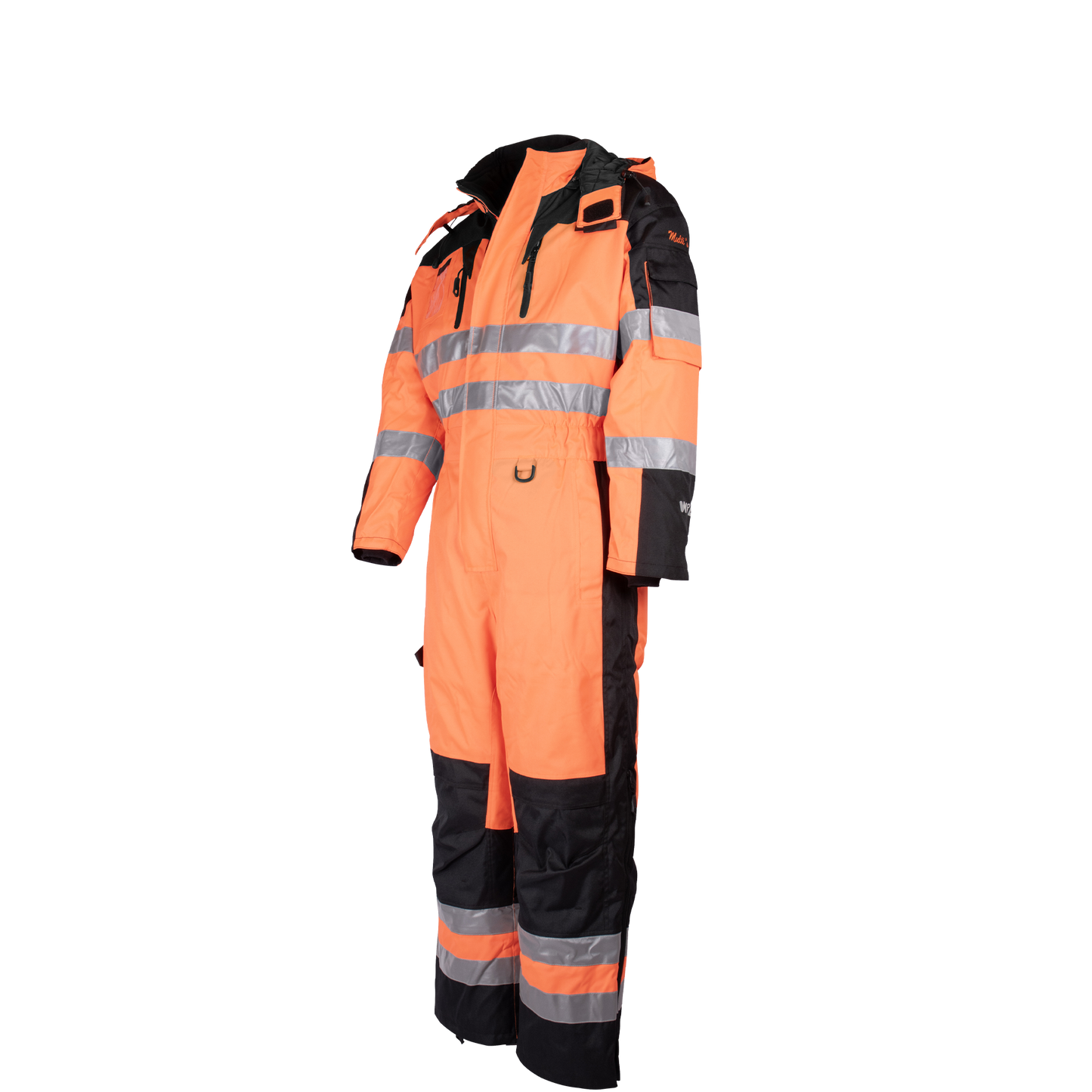 MULTIWORK OVERALL 2020 (Waterproof, Workwear) - Orange/Black