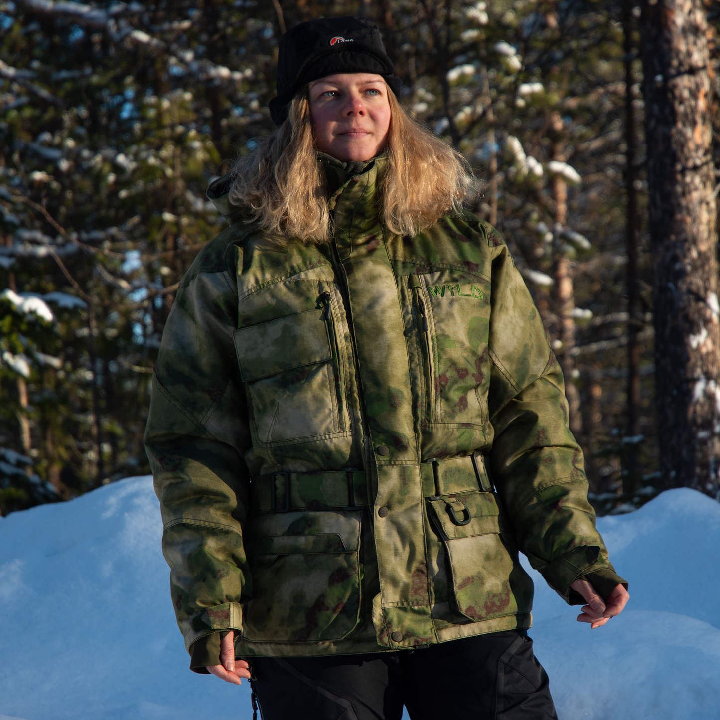 PREDATOR TAKKI (Vedenpitävä, Ensiluokkainen Eristys) -Predator Camo