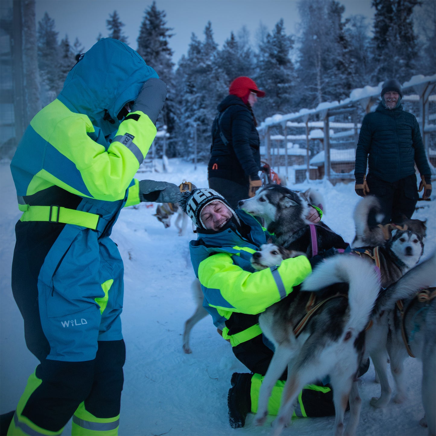 SUPER SAFARI HAALARI (Vettä Hylkivä, Premium Eriste) - Papukaijan Vihreä / Musta