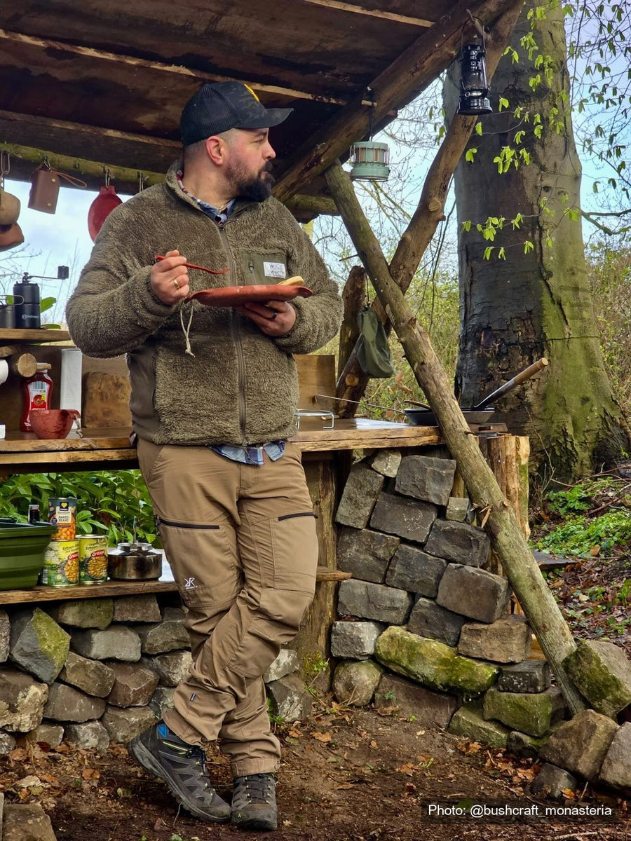 Wild Grizzly Fleece Jacket in the field