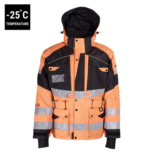 COOLWORK JACKET (Waterproof, Workwear) - Orange Class 3