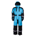 Super Safari Overall - Firozi Blau / Schwarz
