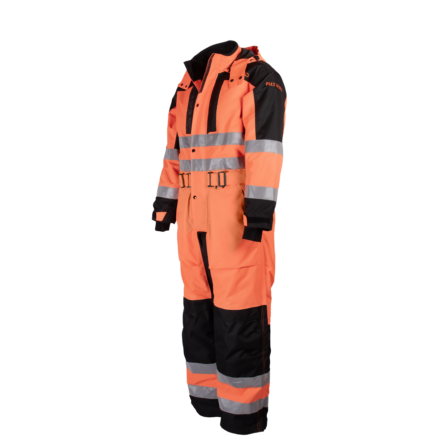 FLEXWORK OVERALL (Waterproof, Workwear) - Orange Class 3