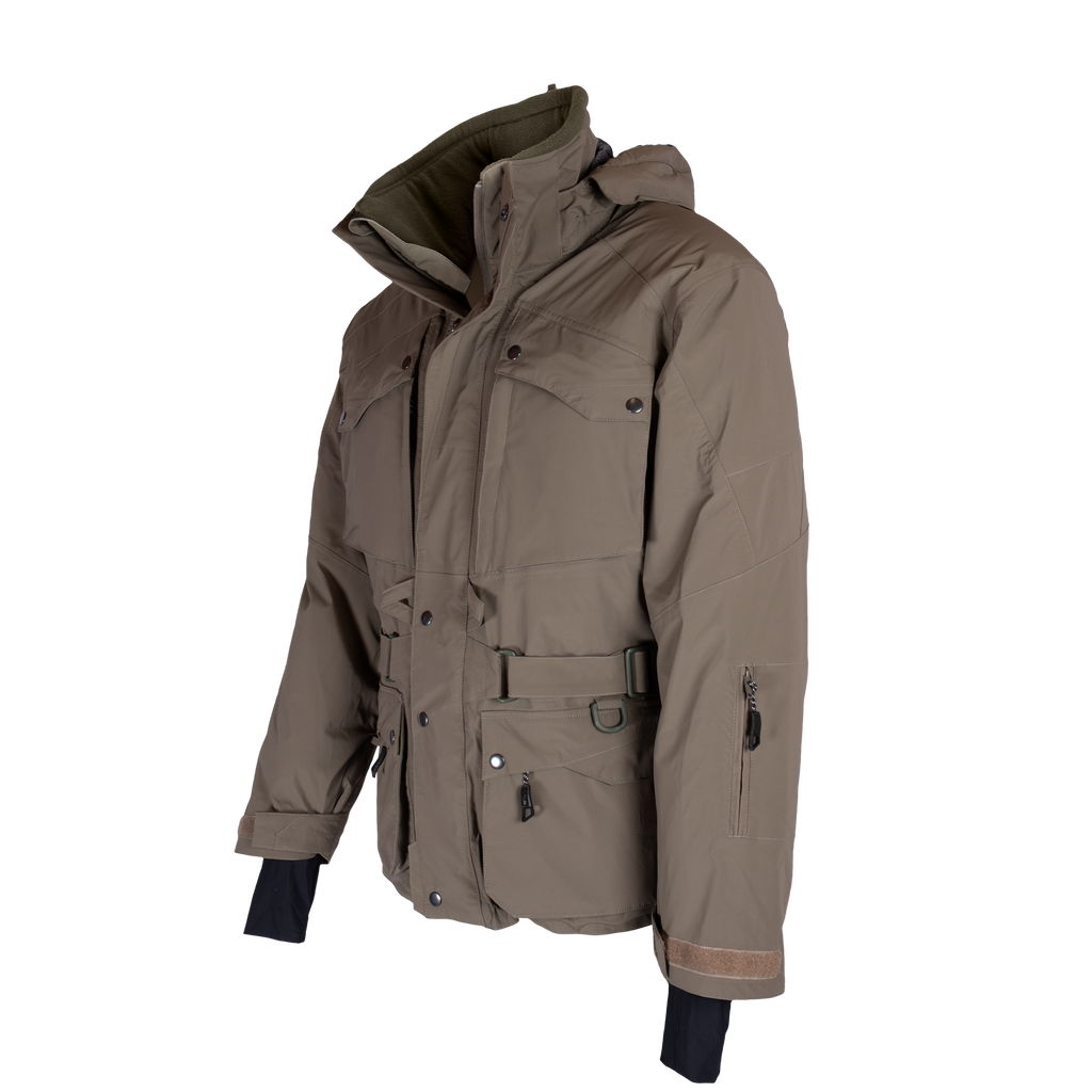 Iceraptor Jacke - Steingrau / Oliv