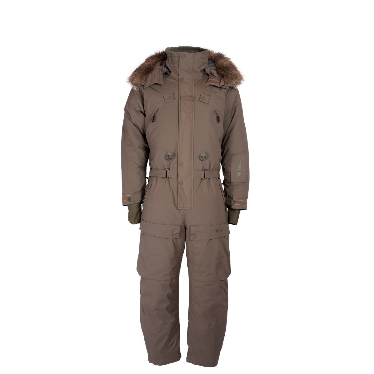 Iceraptor Overall - Steingrau / Olive