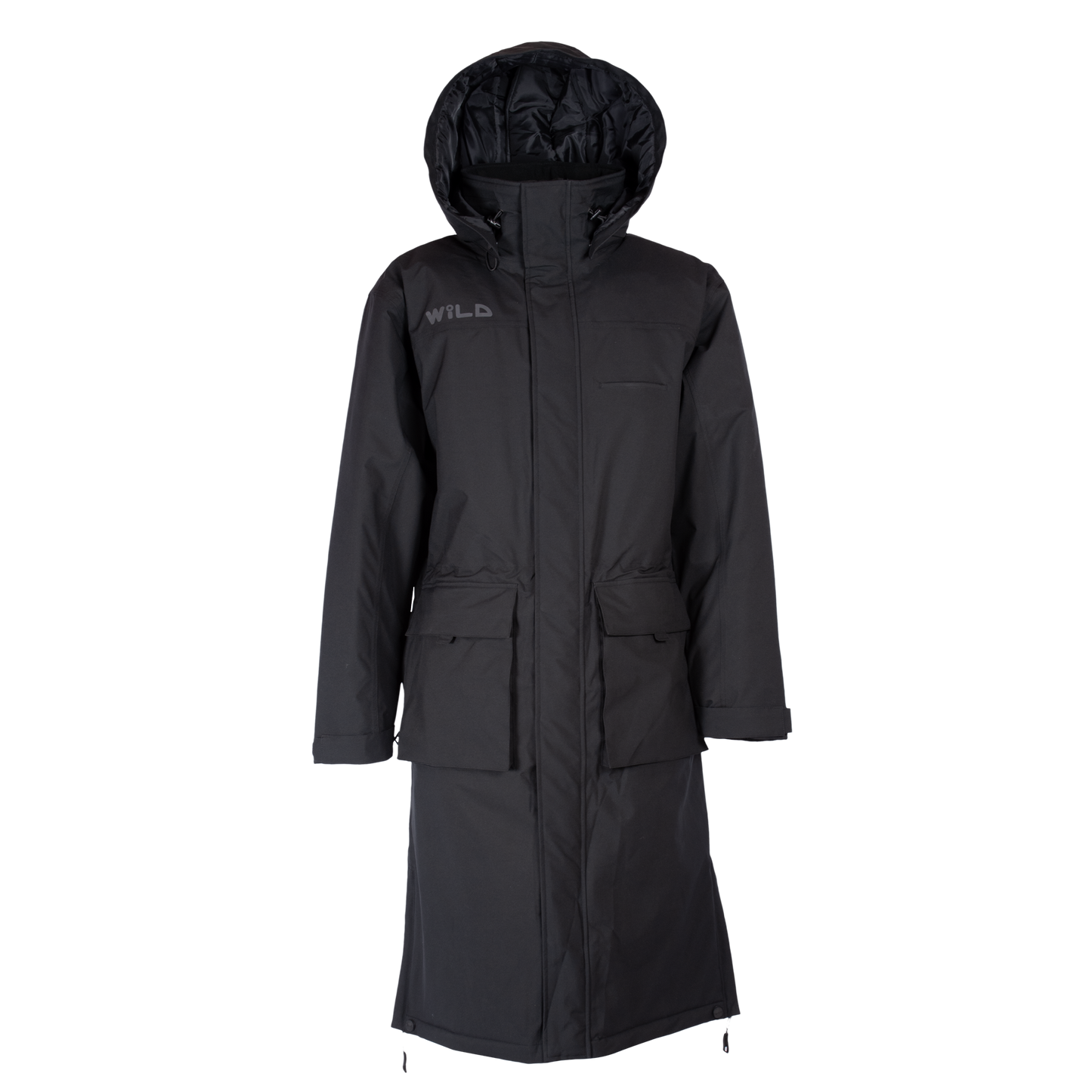 POKKA COAT (Water Resistant, Premium Insulation) - Black