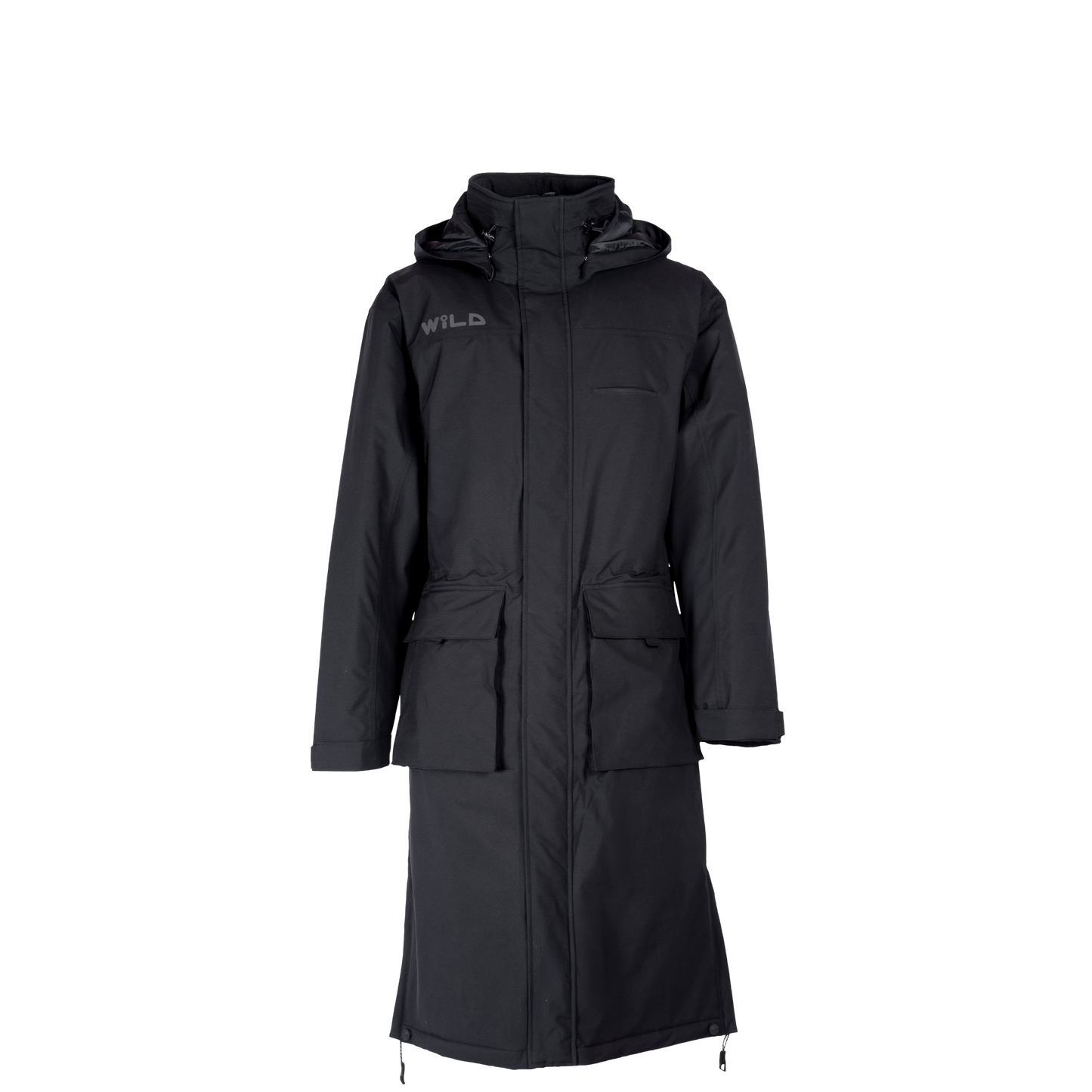 POKKA COAT (Water Resistant, Premium Insulation) - Black