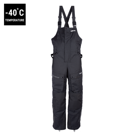 SUPER 40 PANTS (Waterproof, Premium Insulation) - Black