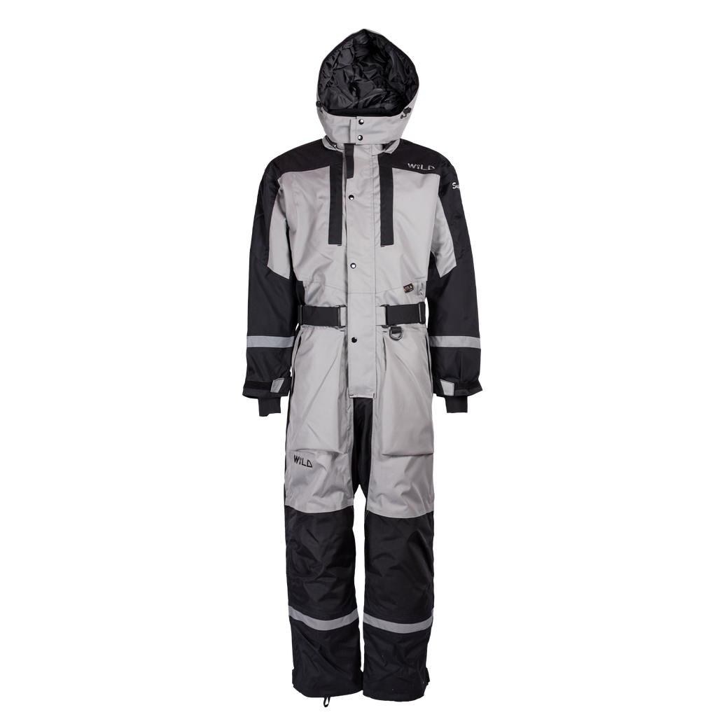 Super Safari Overall - Grau / Schwarz