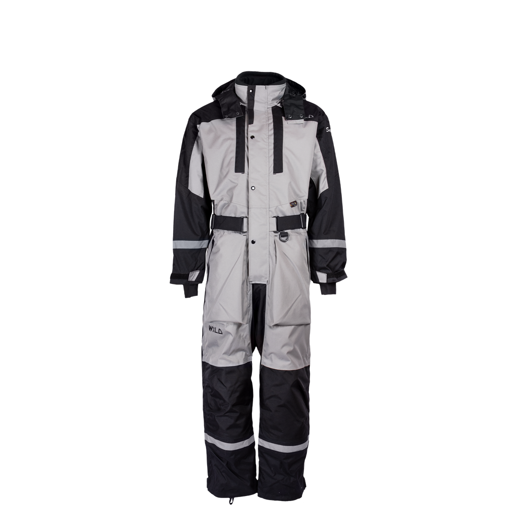 Super Safari Overall - Grau / Schwarz
