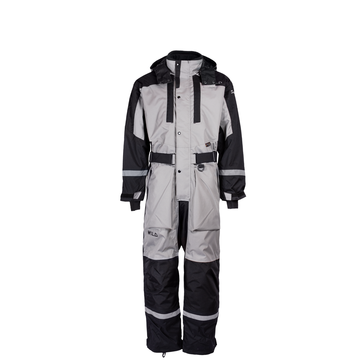 Super Safari Overall - Grau / Schwarz