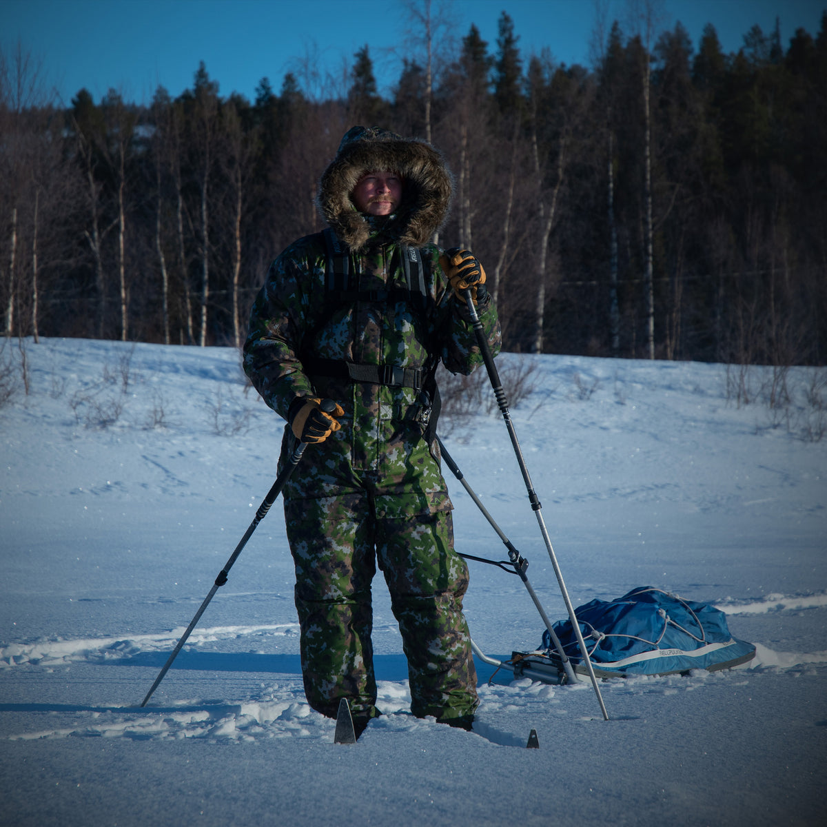 Shadowstrike Overall - M05 Winter Camo