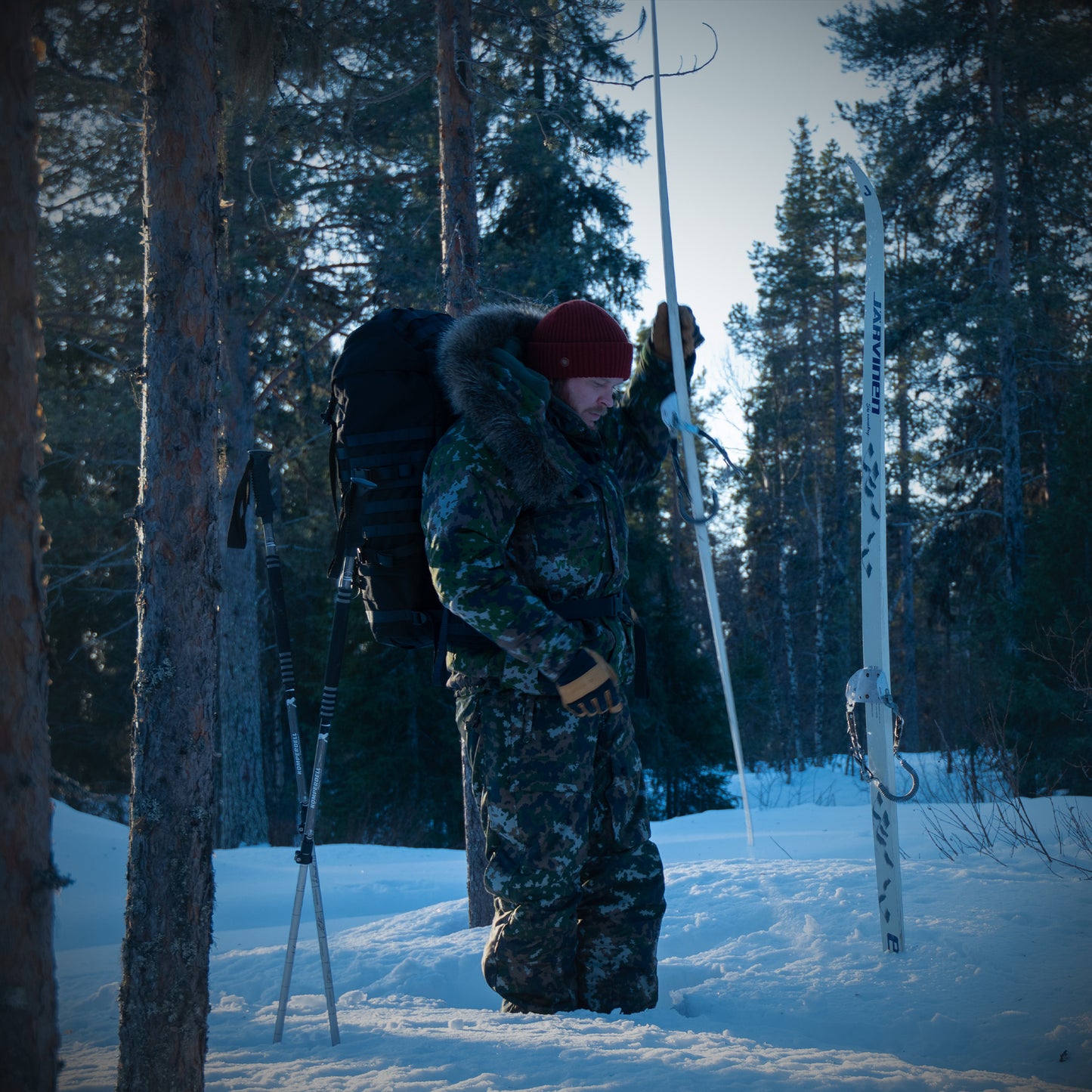 SHADOWSTRIKE Takki (Vedenpitävä, Ensiluokkainen Eristys, Ammattilainen) - M05 Talvi Camo